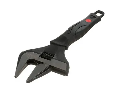 фото Ключ разводной 250 мм, двухкомпонентная рукоятка, тонкие губки, (макс 0-50мм), 1 шт