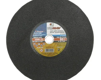 фото Круг отрезной для рельсов 350х4,0х25,4 100 м/с Лужский абразивный завод