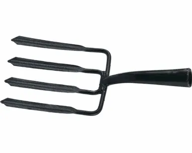 фото Вилы 4 - х рогие, копальные, 190 х 220 мм, кованые, без черенка АРТИ 63838
