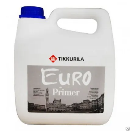 Фото №0 Тиккурила Tikkurila Грунтовка концентрат EURO PRIMER 3л