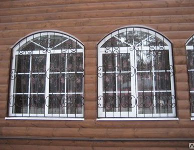 фото Сварные оконные решетки