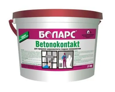 фото Грунтовка "Бетоноконтакт" "Боларс", 10кг, шт