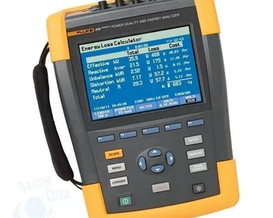фото Трехфазный анализатор качества э/энергии Fluke 435-II