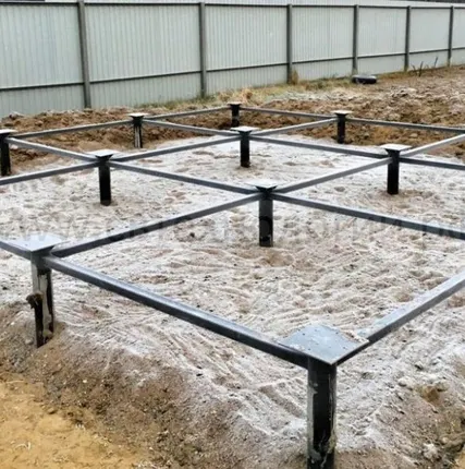 Фото №0 Монтаж винтовых свай