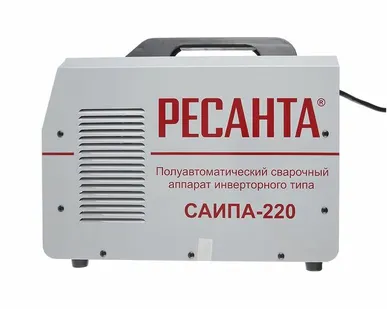 фото Сварочный полуавтомат ресанта саипа 220 (полуавтоматическая сварка в среде защитного газа (MIG/MAG), ручная дуговая сварка (ММА)