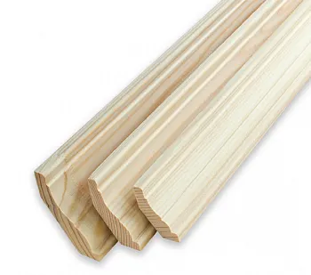 фото Плинтус разнобокий ПРС-50 бессучковый сращенный L=2,1-2,2м Карпинск*10