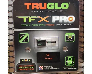фото Мушка оптоволоконная - прицел TRUGLO TFX™ PRO (зеленый/красный ободок) для CZ (TG13CZ1PC)