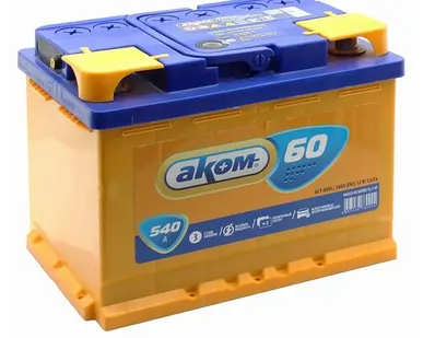 фото Аккумулятор АКОМ 60 Ач п.п.