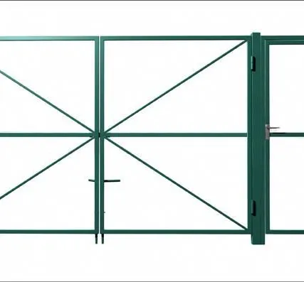 Фото №0 Ворота с калиткой