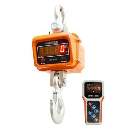 Фото №0 Весы крановые ВЭК-5000 лайт с дублированием показаний на пульт