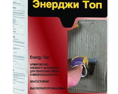 фото Клей для пенопласта Энерджи Топ, Murexin, 25 кг.