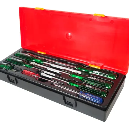 Фото №0 Набор отверток со сквозным стержнем 8 предметов в кейсе JTC