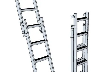 фото Лестница колодезная ЛК (высота 1,5 м)