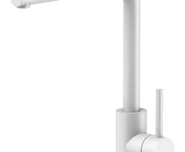 фото Смеситель для кухни Santek Риф WH5A41125B001 белый