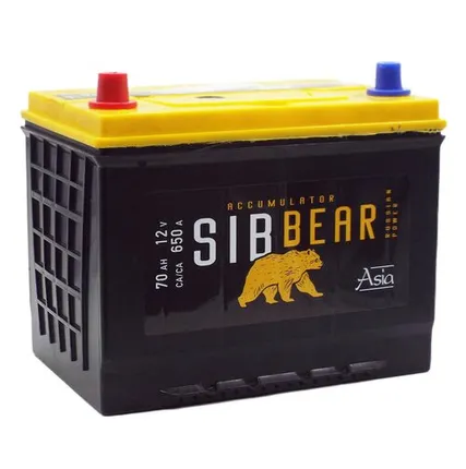 Фото №0 Аккумулятор SIBBEAR ASIA 85D26R 70 Ач п.п.