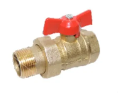 фото Кран шаровой DN 25, PN1.6 МПа со сгон, 11Б27п9 (вод)