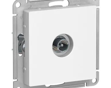 фото Механизм розетки TV проходной AtlasDesign 4DB бел. SchE ATN000192