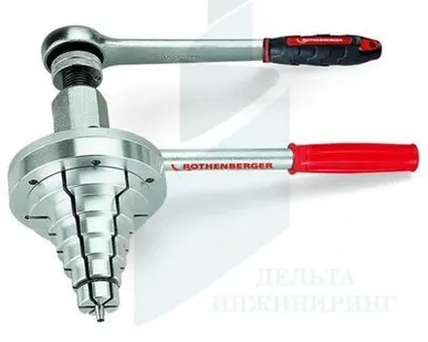 фото Экспандер Rothenberger A1 с рукояткой, без храповика, 35-42-54-67-80-104 мм