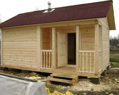 фото Строительство коттеджей, дач, бань.