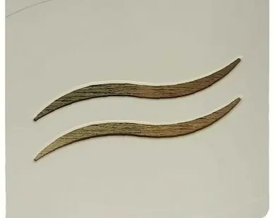 фото Накладной вентилятор MM-P 03 волна слоновая кость с обратным клапаном MMotors JSC