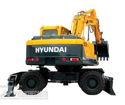 Фото №0 Экскаватор колесный HYUNDAI R180W-9S