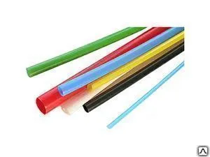 Фото №0 Трубка термоусаживаемая ТУТ 40/20, набор 7 цветов по 3 шт., 100 мм, EKF