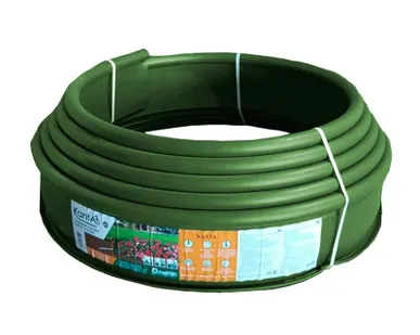 фото Бордюрная лента пластик Канта PRO 150мм х 10м , оливковый 82544-Ол Standartpark