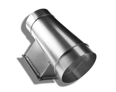 фото Тройник(КР4) -Ф250 -200х150 -100 -ф200 -320 (Оц.ст./0,5/Н-Ф20-Н)