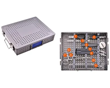фото C30000 Комплект инструментов для остеосинтеза нижней челюсти реконструктивными пластинами в Москве