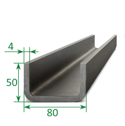 Фото №0 Швеллер гнутый 80х50х4