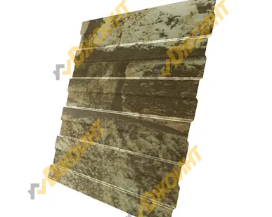 фото Профнастил С-8 0,5 Printech двухсторонний Fine Stone (Светлый камень)