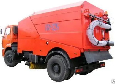 фото КО-326-02 на шасси КАМАЗ 53605 подметально-уборочная (вакуумная)