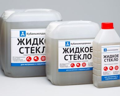 фото Клей "Жидкое стекло"