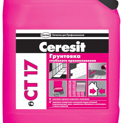 Фото №0 Грунтовка Церезит СТ 17, 5л
