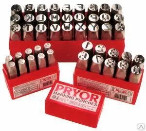 Фото №0 Клеймо цифровое PRYOR N4 (сталь)