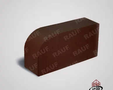 фото Кирпич печной радиальный полнотелый RAUF коричневый М-500, М-250, R 60