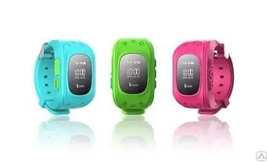 фото Детские часы Smart baby watch Q50 с GPS трекером зеленые