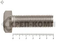 Фото №0 Болты с полной резьбой, нержавеющие DIN933 А2 20х 60 (25 шт)