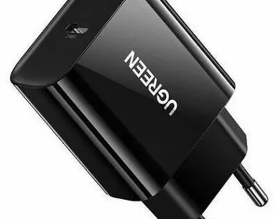 фото Сетевое зарядное устройство Ugreen CD137 (10191) Fast Charging Power Adapter With PD 20 Вт EU, черный