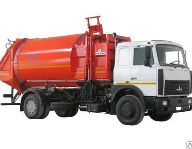 фото КО-449-35 на шасси МАЗ 5340В5-8425 Мусоровоз Евро-4