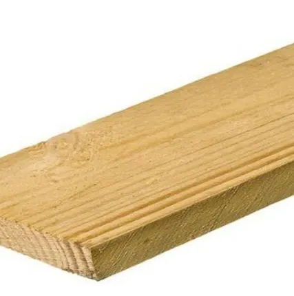 Фото №0 Доска антисептированная обрезная 1 сорт ГОСТ (из сосны) 25х150х6000мм