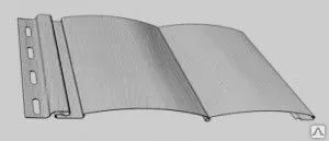 Фото №0 Сайдинг Ю-ПЛАСТ Блок-Хаус (3,40х0,23) 0,782 м.кв. за шт