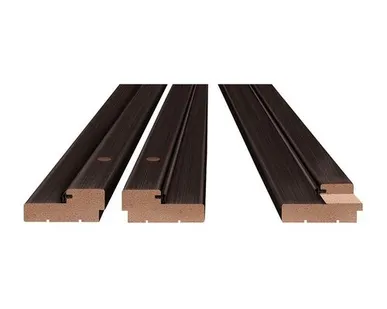 фото Комплект дверной коробки из экошпона без порога с уплотнителем 28х70мм Венге Олови