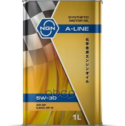 Фото №0 NGN 5W-30 A-Line Sp/Ilsac Gf-6 1Л (Синт. Мотор. Масло)