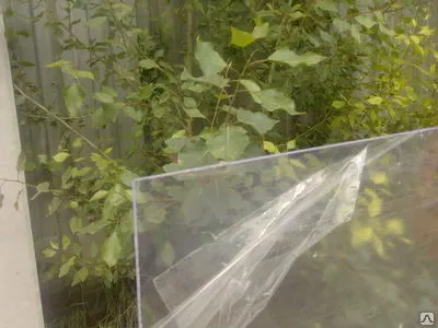 Фото №0 Полистирол лист т. 6мм*1,22*1,83м прозрачный ~14,2кг/лист