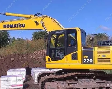 фото Аренда гусеничного экскаватора Komatsu PC200, Краснодар