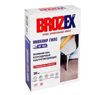 фото Ровнитель для пола BROZEX Гипер Нивелир NF 450, 20 кг