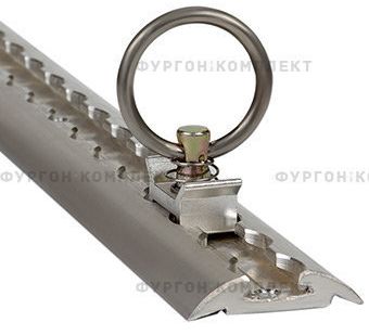 фото Такелажная алюминиевая рейка для крепления груза
