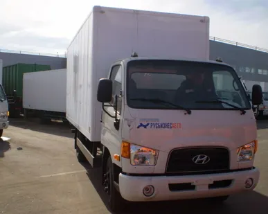 фото Hyundai HD-78 конд. + промтоварный фургон (6.2*2.2*2.2)