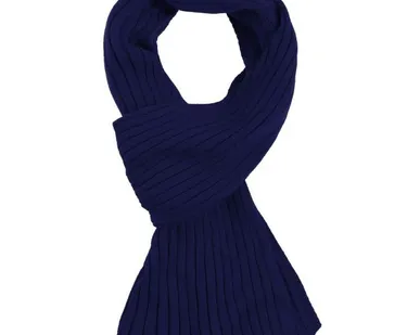 фото Шарф Stripes, темно-синий
